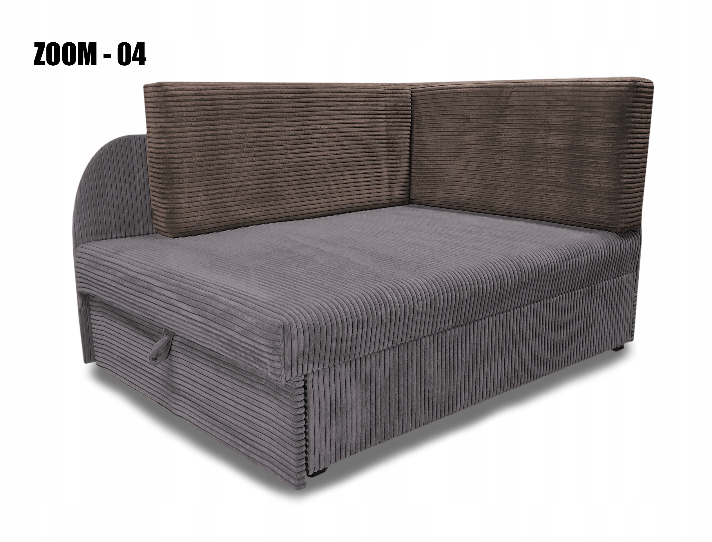 Stylowe rozkładane łóżko dziecięce z pojemnikiem na pościel rozkładana sofa