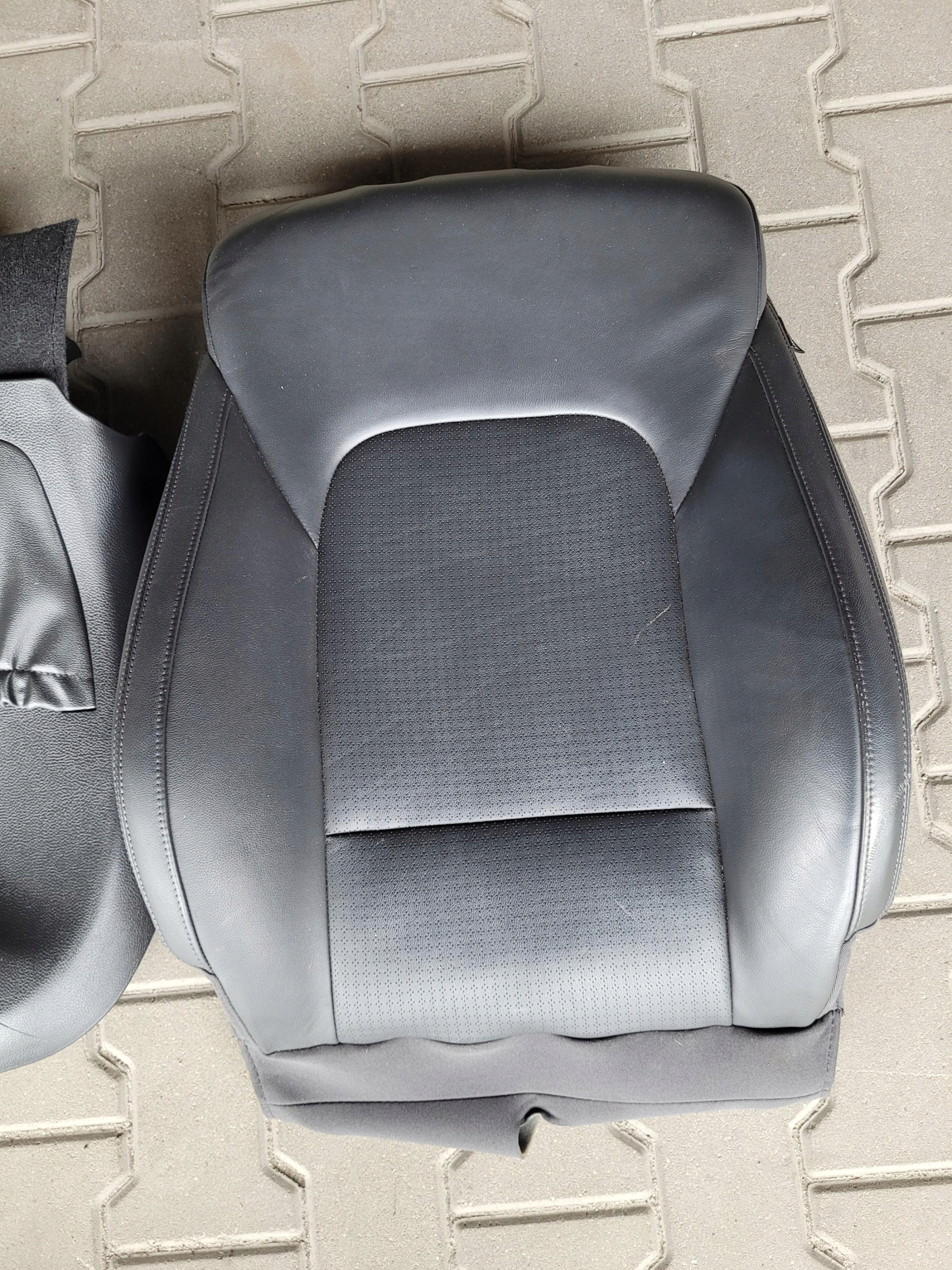 OPARCIE front left upholstery seat front left HYUNDAI SANTA FE III
