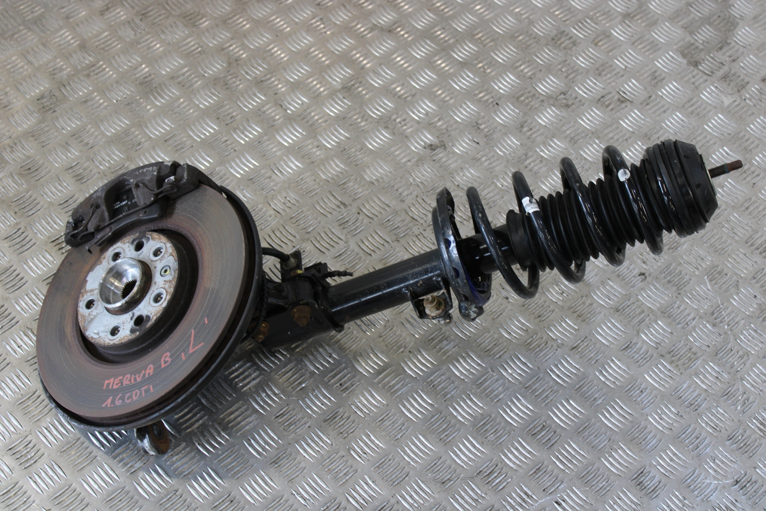 swing shock absorber mcpherson left front OPEL MERIVA B LIFT 1.6 CDTI