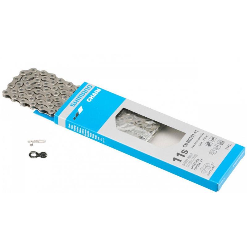 Shimano Řetěz CN-HG701 balený s rychlospojkou 138 článků (11)