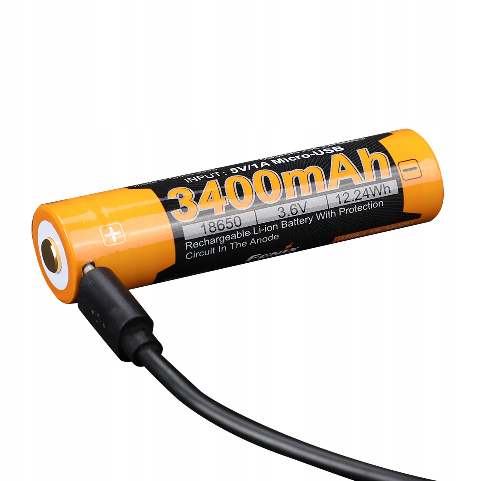 Akumulator Fenix Usb ARB-L18U 18650 3400 mAh 3,6 V