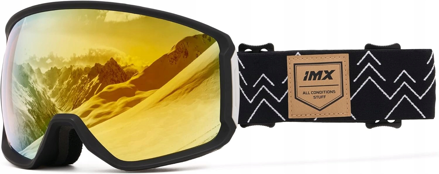 IMX Racing Peak Snowboardové lyžařské brýle AntiFog Uv S2