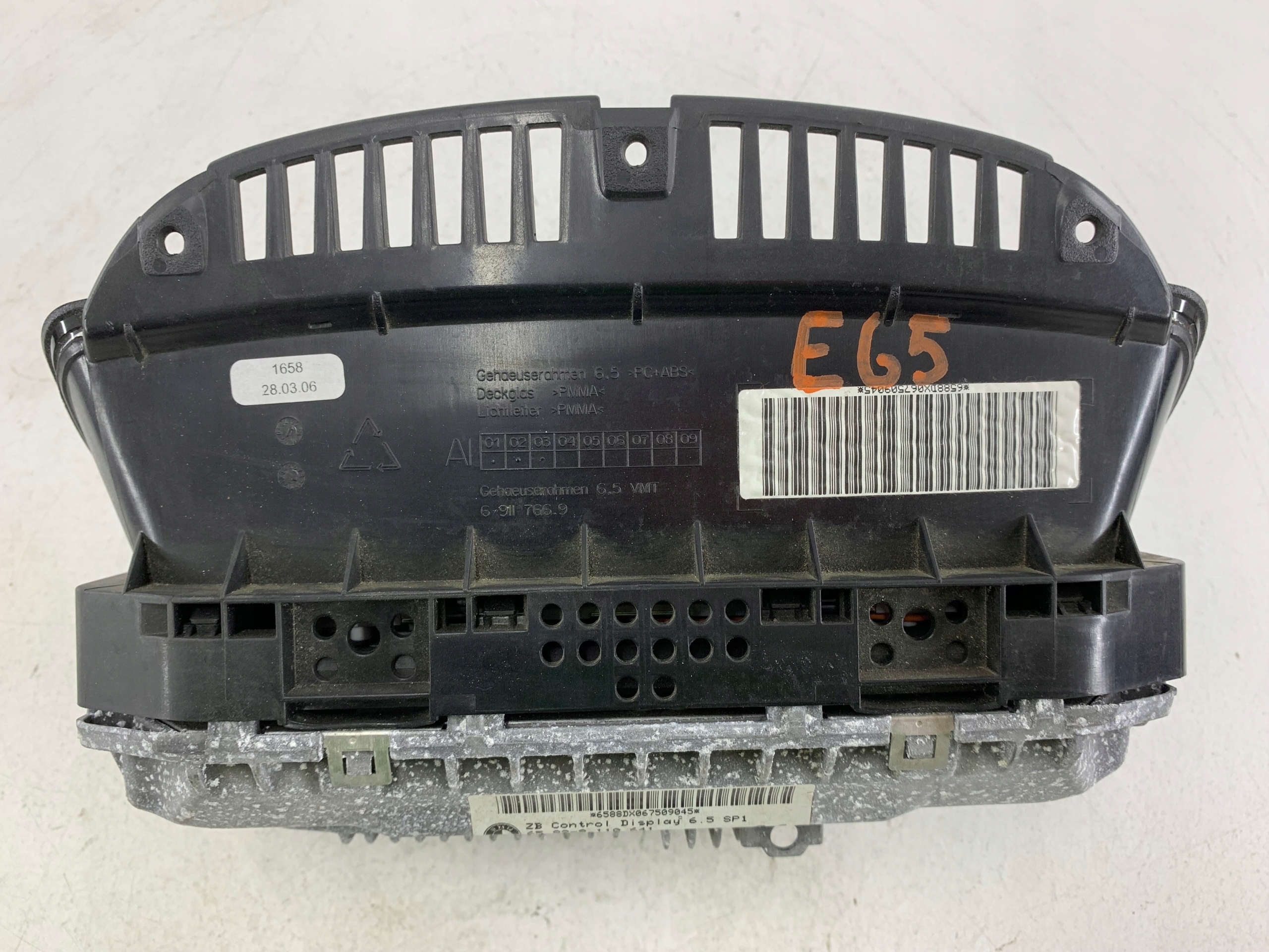 BMW E65 LIFT EKRAN navigation devices NAVI display 9110641