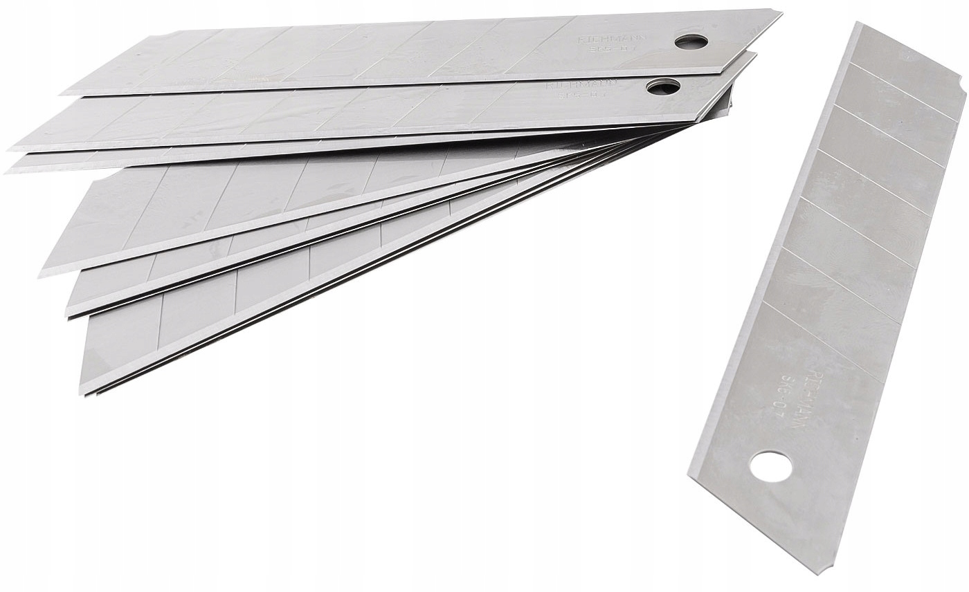 OSTRZA ŁAMANE DO NOŻA 25MM 10SZT RICHMANN C9118 EAN (GTIN) 5906741691185