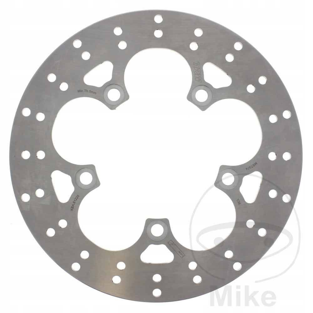 Brzdový kotúč zadný Trw MST374