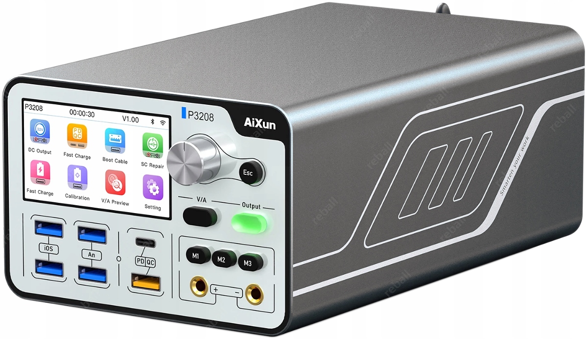 Inteligentní Laboratorní Napájecí Zdroj Aixun P3208 320W 32V/8A Kabely Pro Iphone