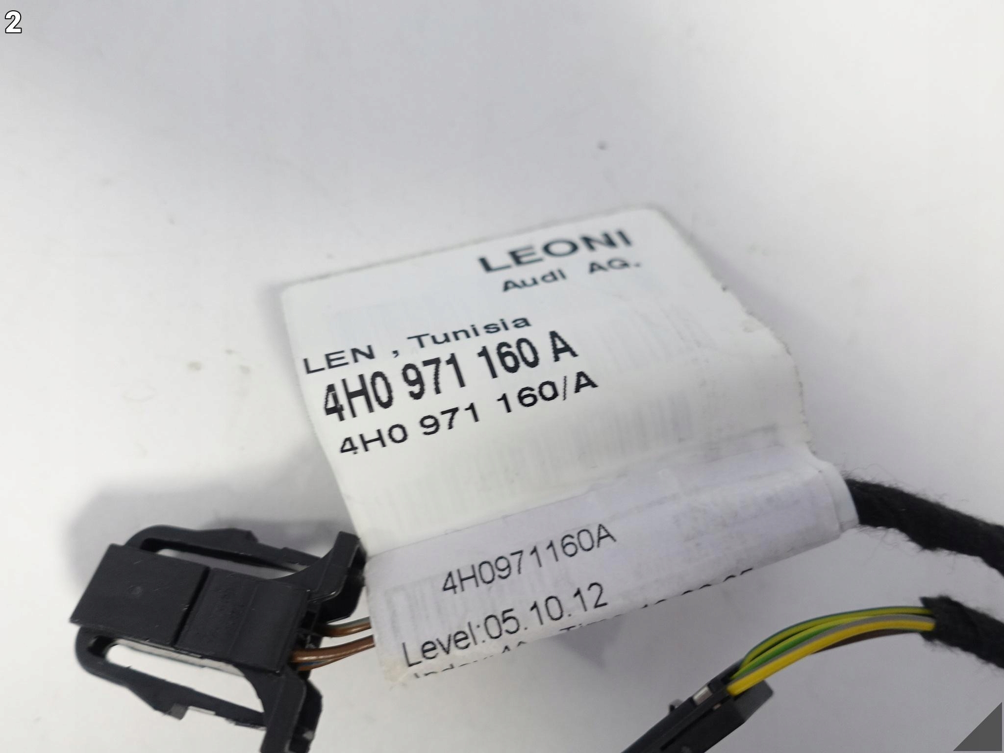 AUDI S8 A8 4H0 D4 13-17 LIFT bundle wiring PANELU door right front