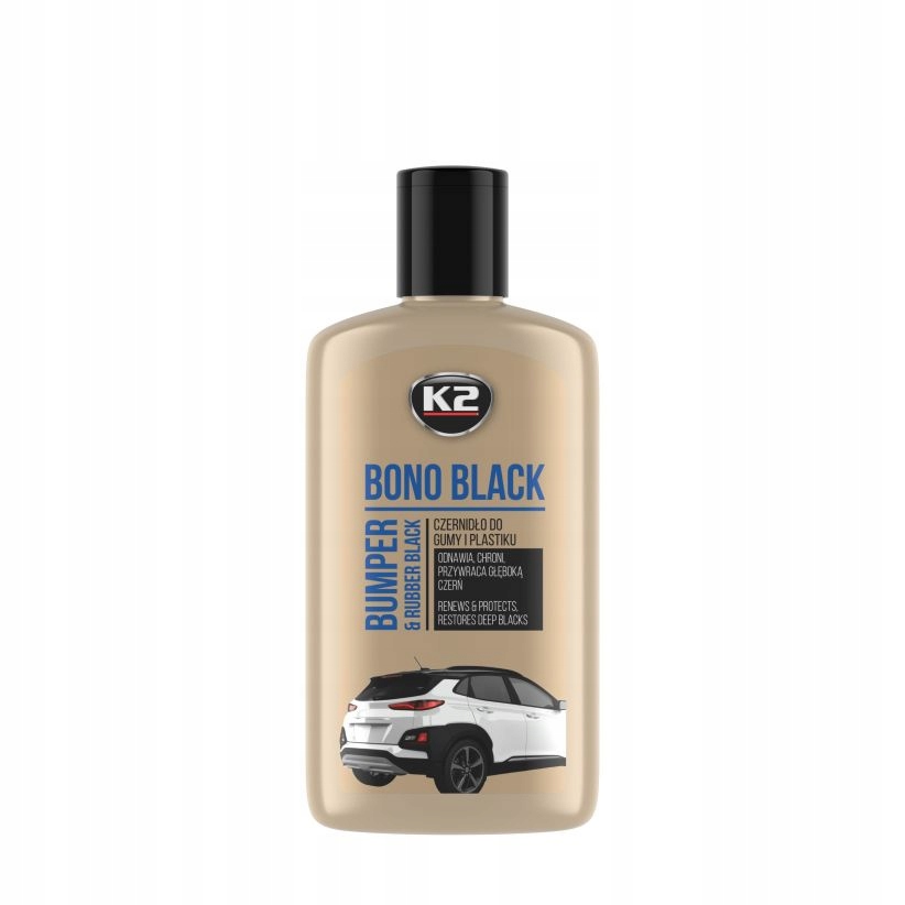 

K2 Bono Black Czernidło Do Plastików Gum Zderzaków