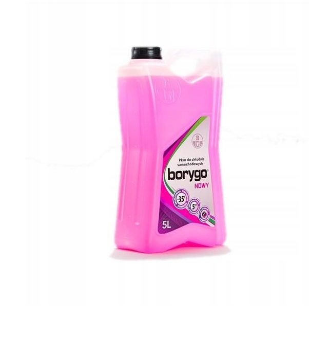 Płyn chłodniczy 5 L różowy Borygo