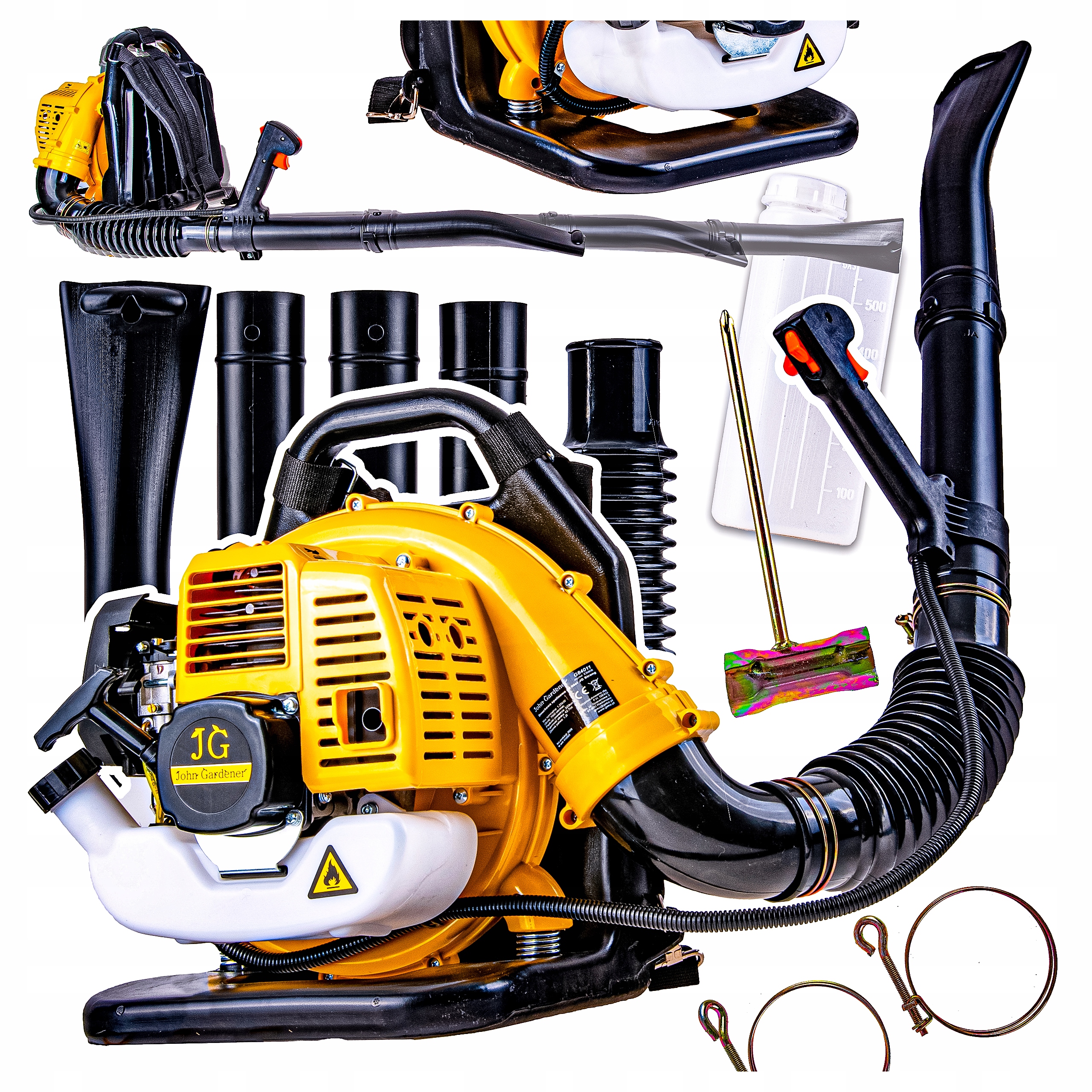 Dmuchawa Spalinowa Do Liści Śniegu Ogrodowa Plecakowa Strong 320KM/H