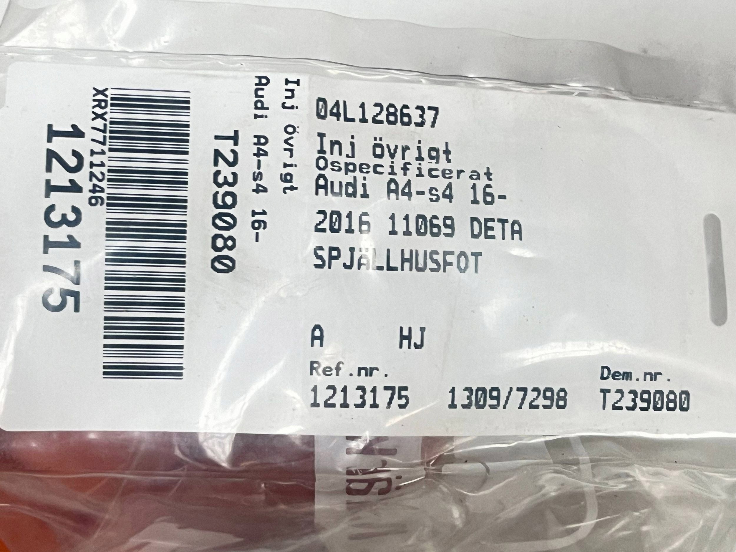 Valvola a farfalla AUDI A3 S3 8V 04L128637 Originale @A