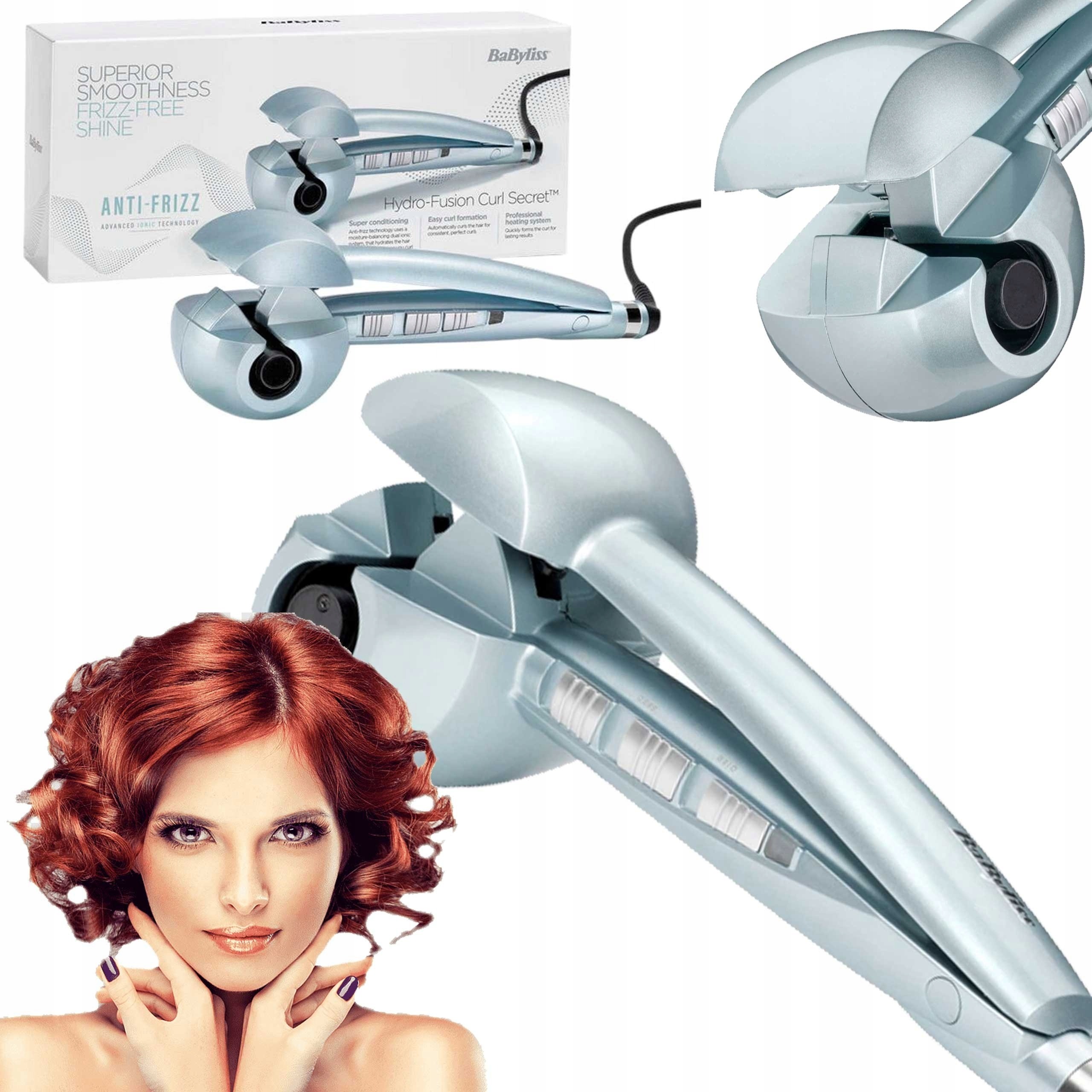 Lokówka Automatyczna Babyliss Z Ceramiczną Powłoką Z Jonizacją Solidna