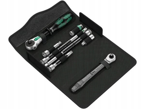 Wera 135949 Sada ráčan Zyklop MS1 Metal/Speed ​​a predĺženie Zyklop 1/4" (8