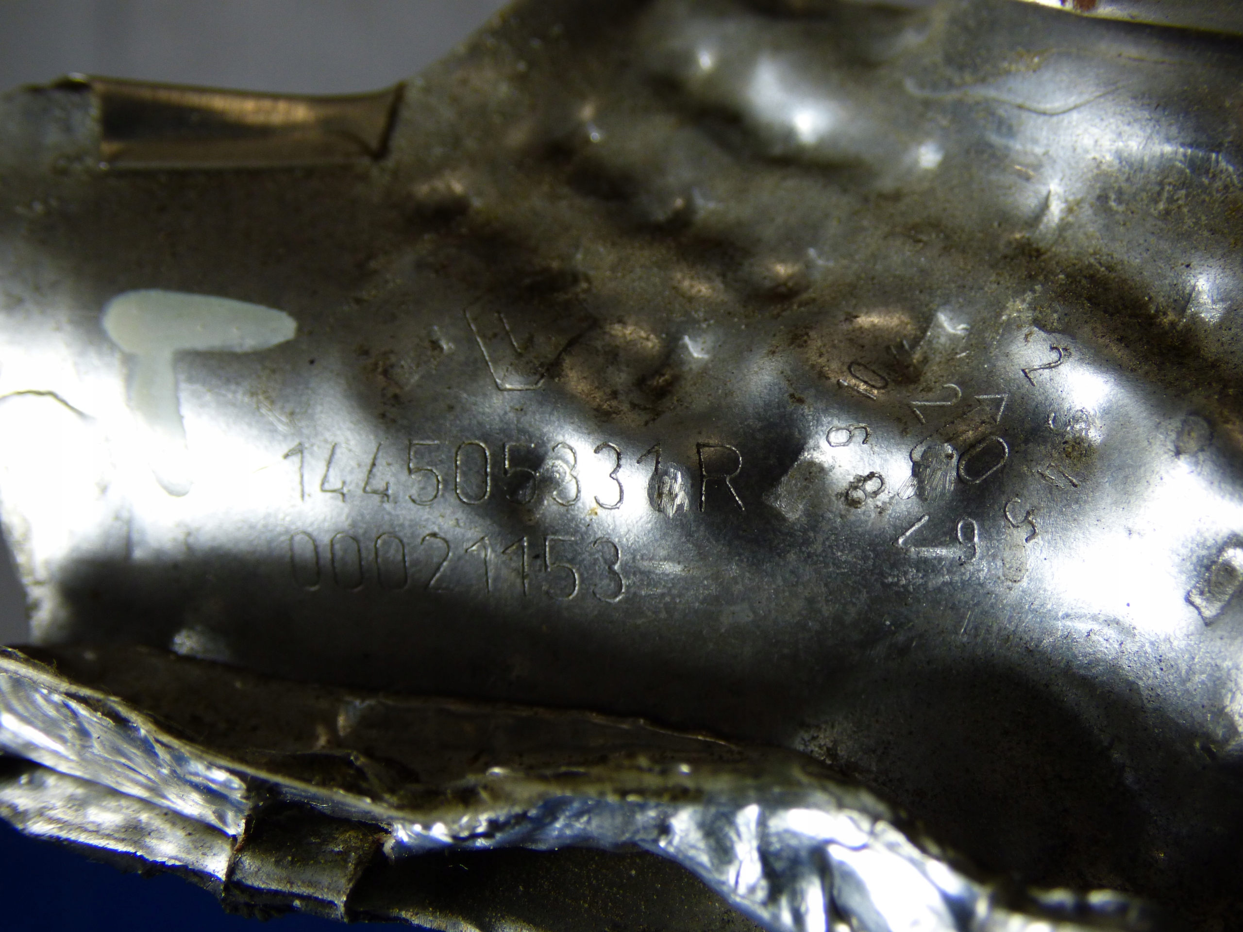 Blende Abdeckung termiczna turbo RENAULT CLIO V 1.0 TCe