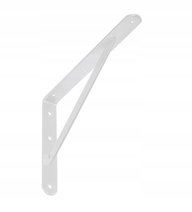 

Wspornik Pod Półkę Podpórka Półki 25x20cm Srebrny