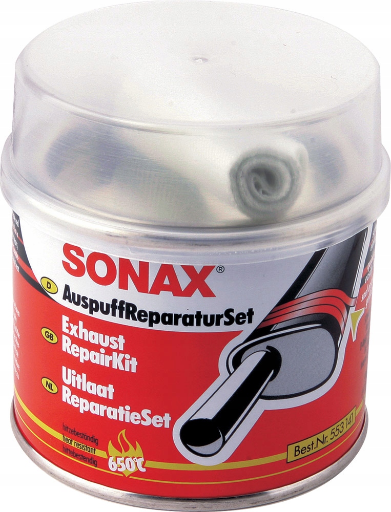 

Sonax Zestaw Naprawczy Do Tłumików 200 ml 05531410