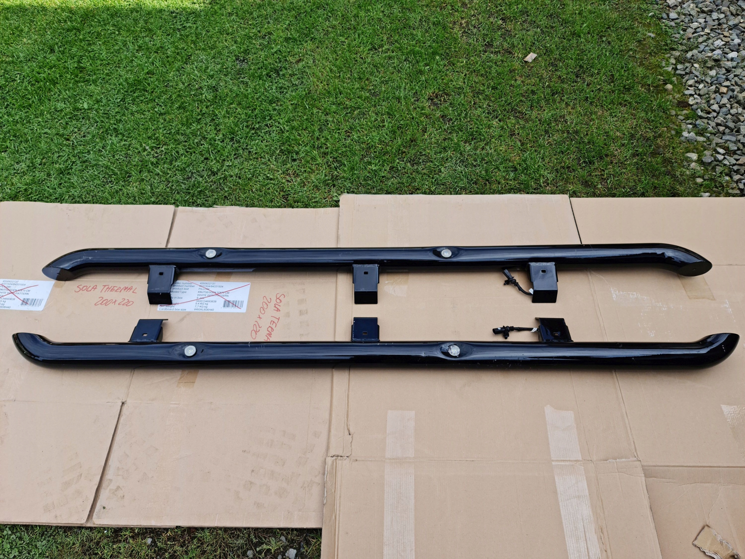 VW AMAROK rury orurowanie próg progowe