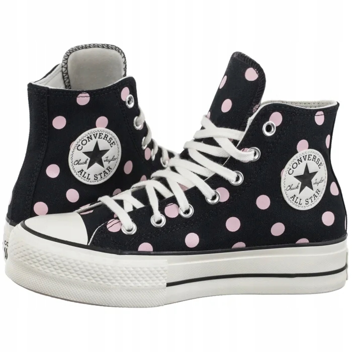 Dámské tenisky Converse Ctas Lift Hi Black/Summit A10688C černé