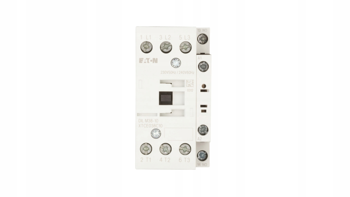 Stycznik mocy 38A 3P 230V Ac 1Z 0R DILM38-10(230V50HZ,240V60HZ) 112428