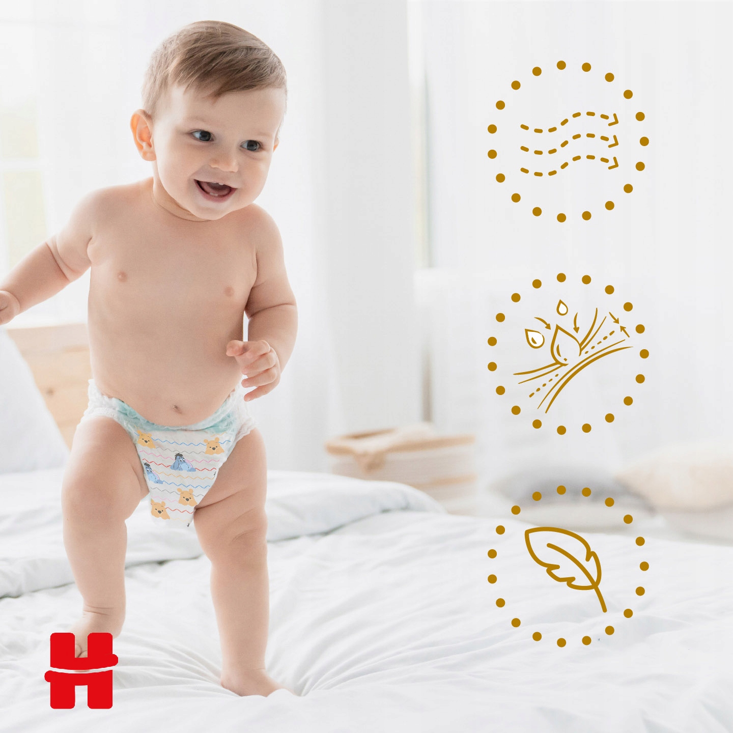 HUGGIES Elite Soft Pieluchomajtki rozmiar 4 38szt Rozmiar Rozmiar 4