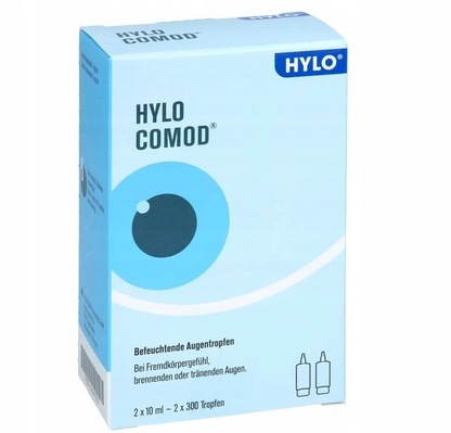 Hylo krople do oczu na suche oczy 2 x 10 ml