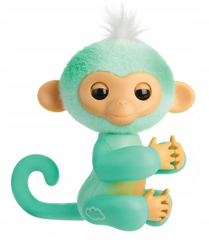 FINGERLINGS INTERAKTYWNA MAŁPKA NA PALEC AVA ZIELONA ZABAWKA DZIECKO Minimalny wiek dziecka 5