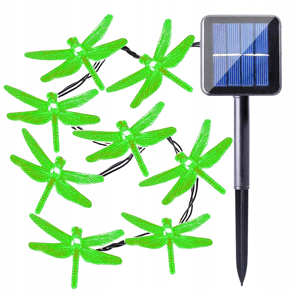 

30 Led 6.5 M Lampki Solarne Ogrodowe Żarówka Lampa