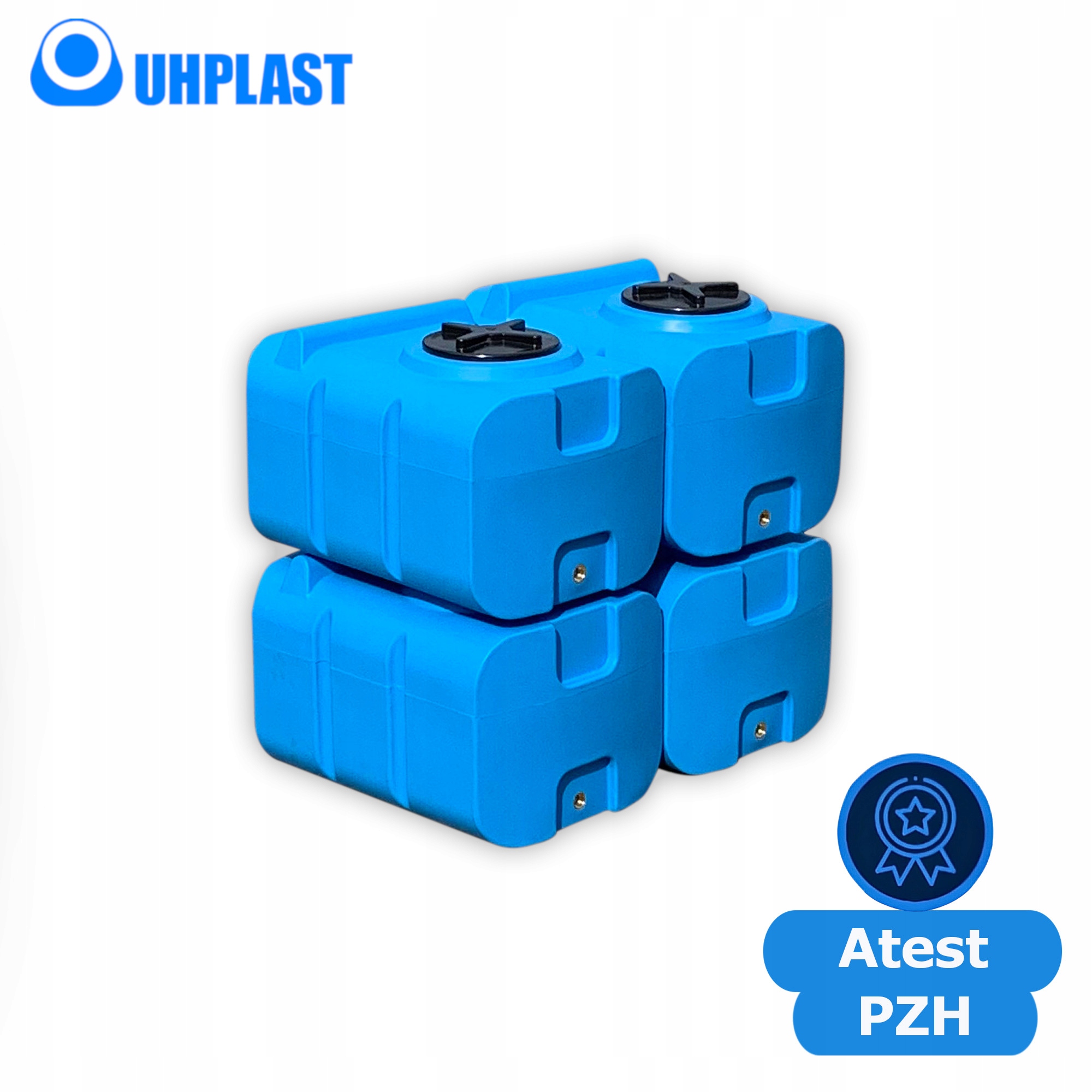 Zbiornik Pojemnik na Deszczówkę Wodę Płyny 100 L Atest PZH SK-100 Marka inna