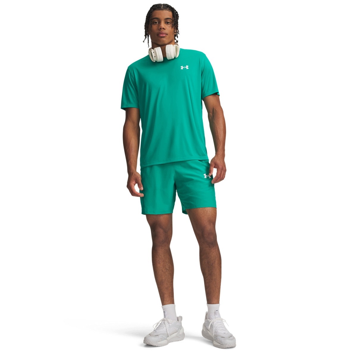 Męskie spodenki treningowe Under Armour Ua Tech Utility Shorts Zielony L