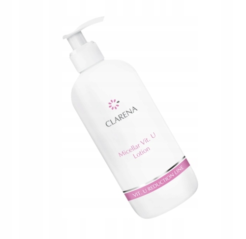 Clarena Micellar Vit. U Lotion Płyn Micelarny z Wit U Cera Naczyniowa 500ml