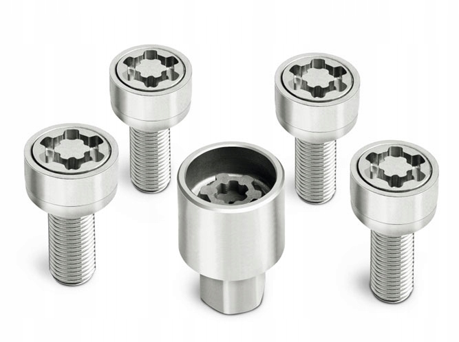 КОМПЛЕКТ БОЛТОВ ДЛЯ ЗАЩИТЫ КОЛЕС SKODA