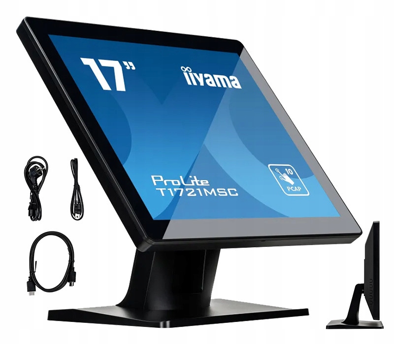 Monitor dotykowy iiyama ProLite T1721MSC-B2 17 Tn Led 54 /vga, Hdmi/