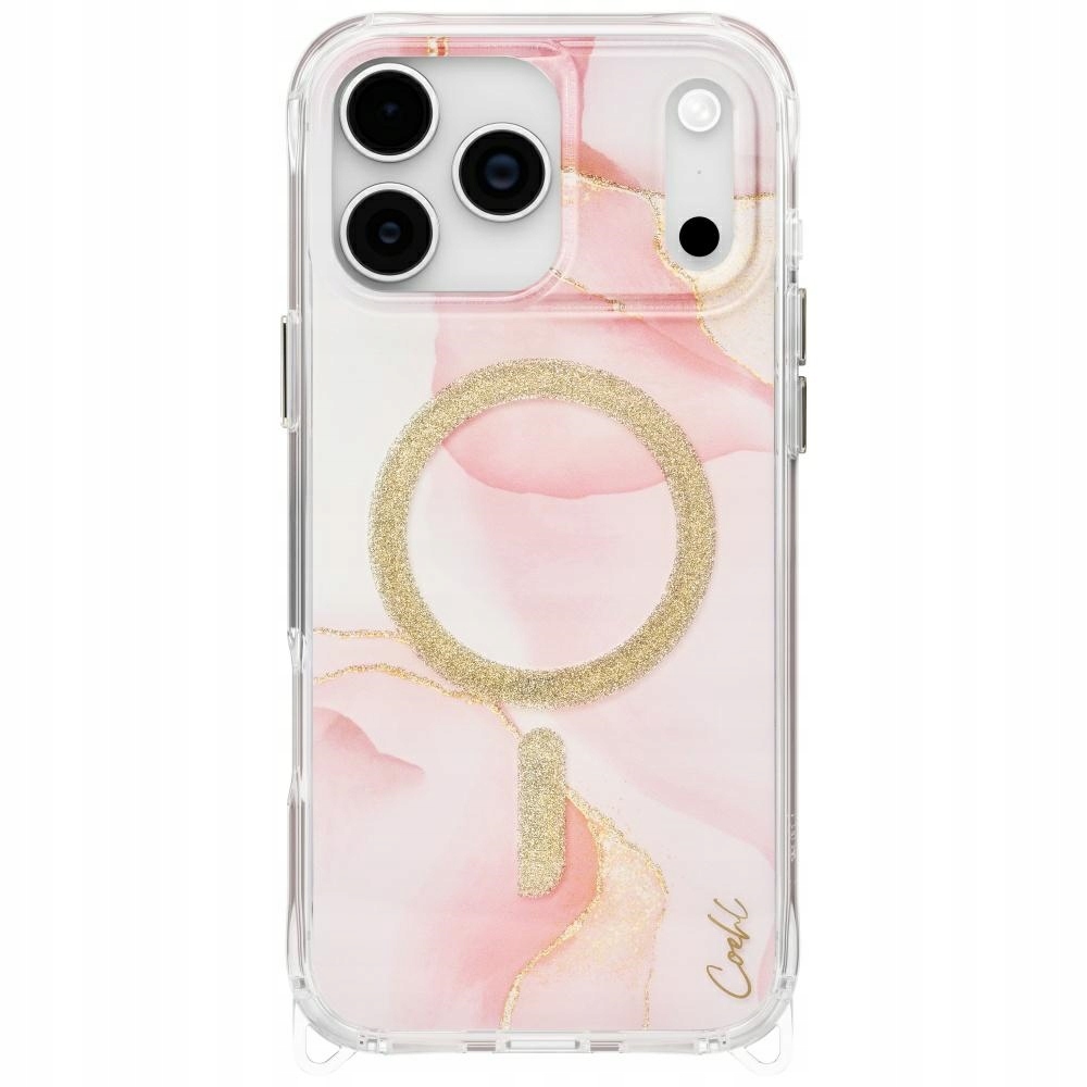 Etui Uniq Coehl Aeris na iPhone 17 Pro Max Magnetic Charging różowe Uniq