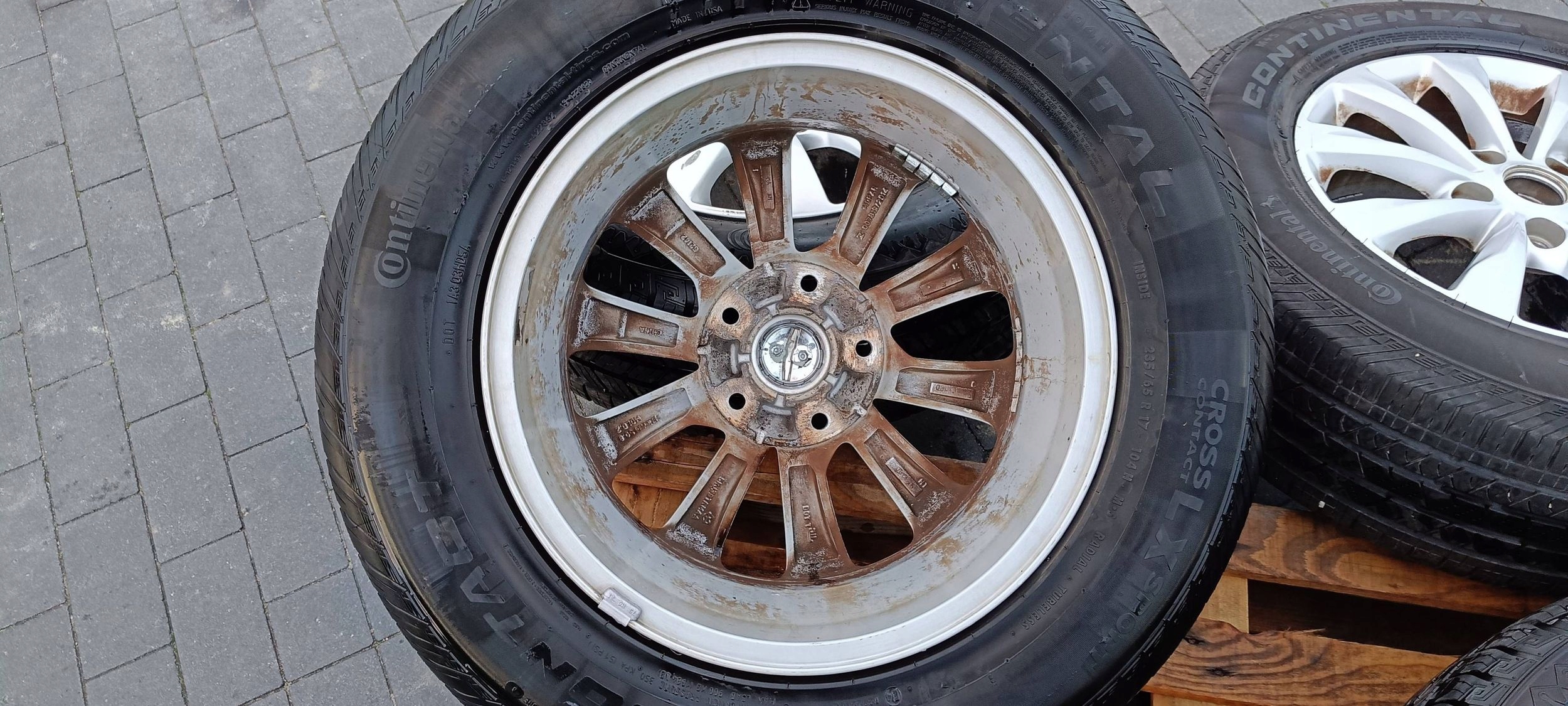 wheels disc discs tyres komplet Chrysler Pacifica 17" 5x127