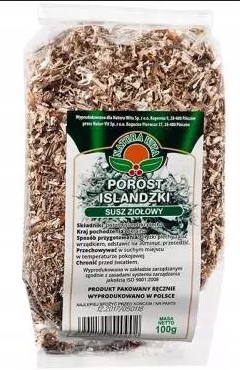 

Porost islandzki 100g Płucnica islandzka