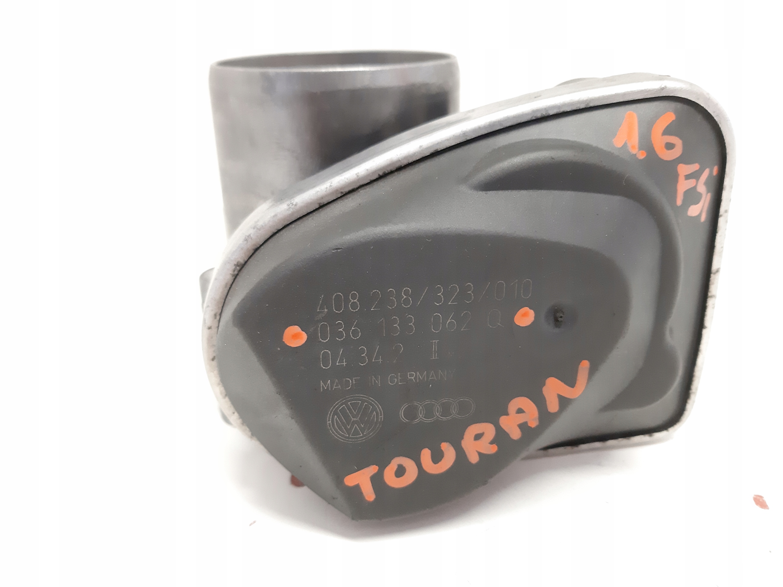 VW TOURAN 1.4 1.6 FSI PRZEPUSTNICA 036133062Q Typ samochodu Samochody osobowe