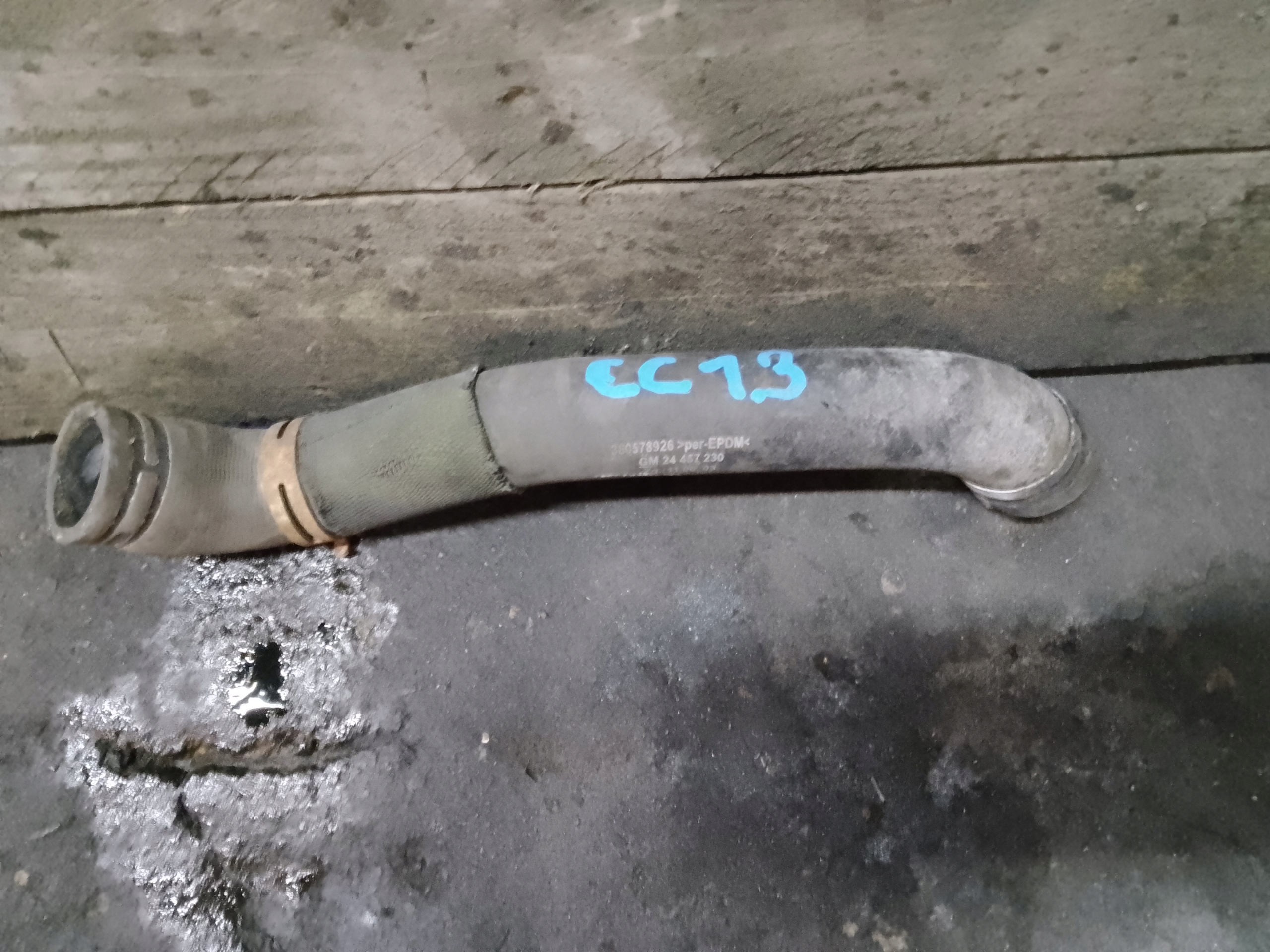 cijev crijevo vode OPEL CORSA C 1.3 24457230