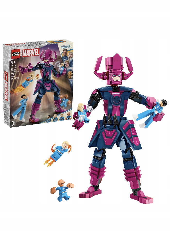 Lego Marvel Figurka Fantastické čtyřky versus Galactus 76316