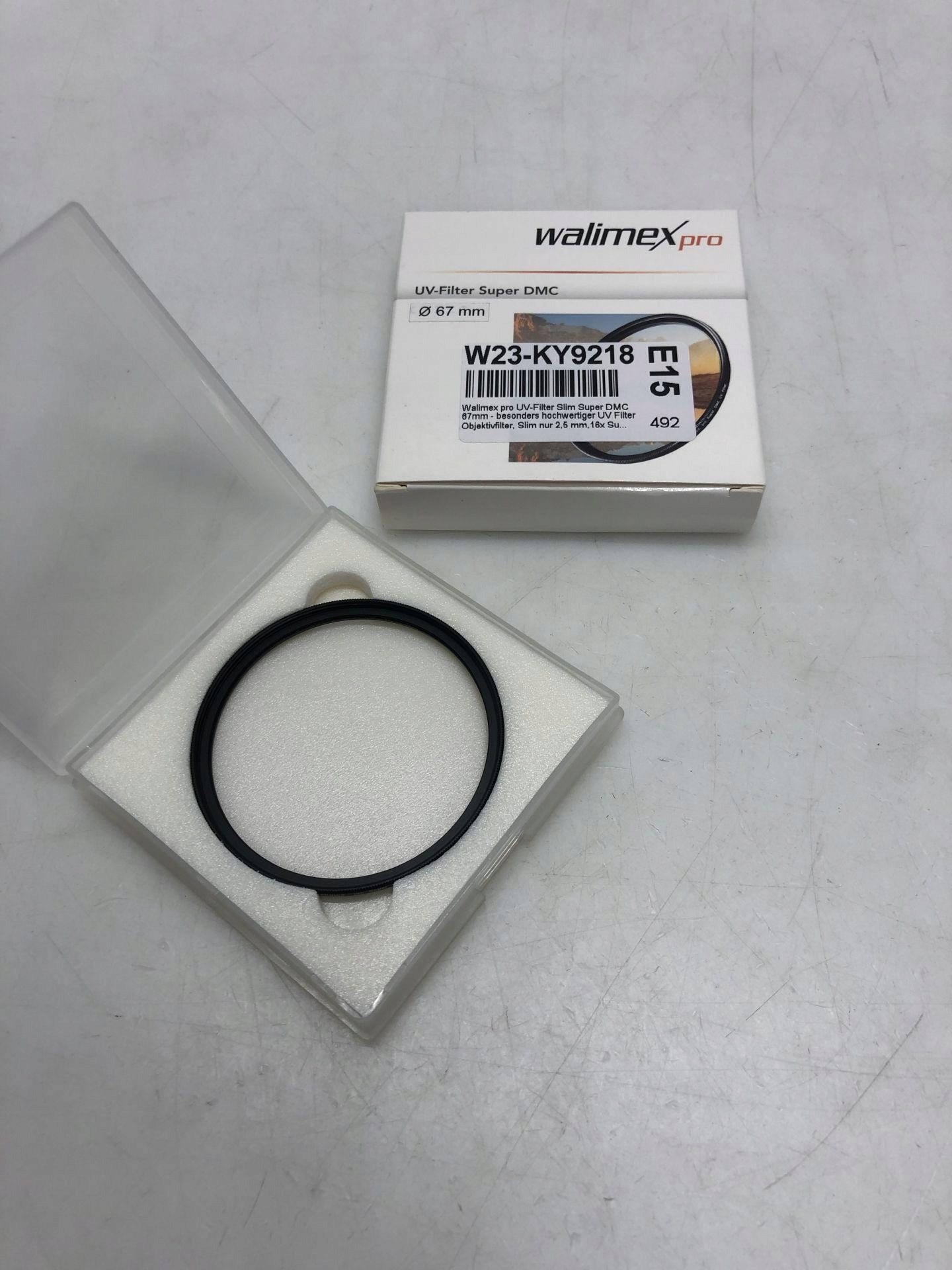 FILTR WALIMEX PRO UV SLIM SUPER DMC 67 MM OSŁONA OBIEKTYWU Marka Walimex