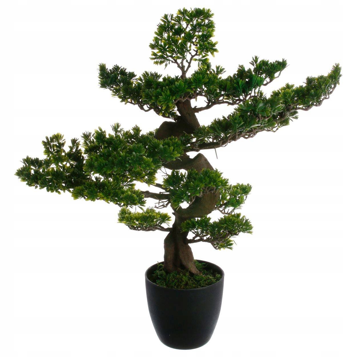 Dekoratívny umelý strom bonsai v kvetináči 80 cm