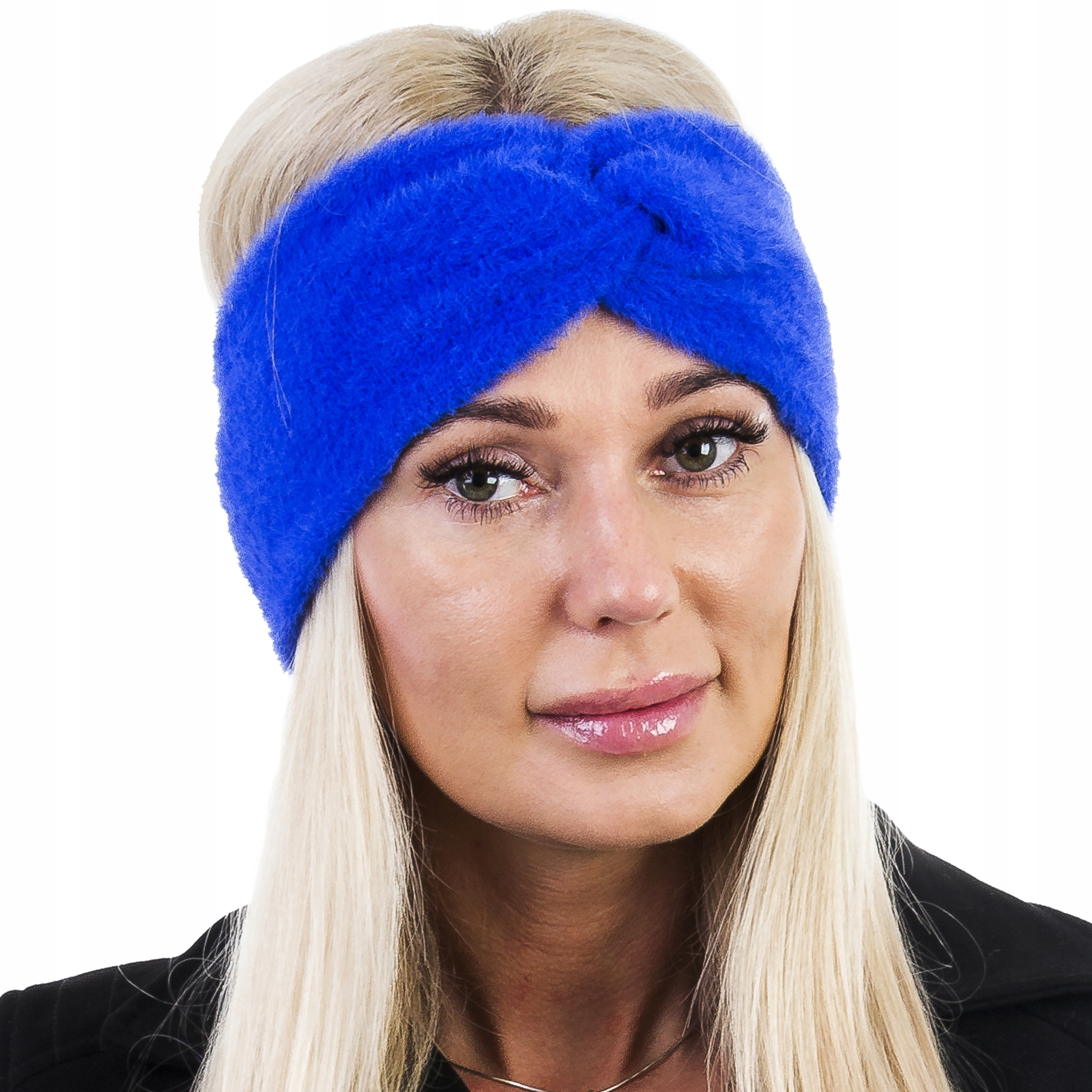 

C272 Opaska Turban Przeplatana Chaber