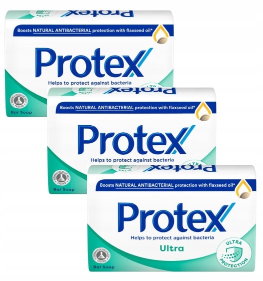 

Protex Ultra Mydło antybakteryjne w kostce 3 szt.