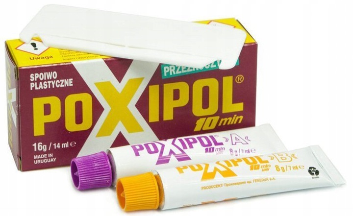 POXIPOL KLEJ EPOKSYDOWY 14 ml PRZEJŹROCZYSTY 10min