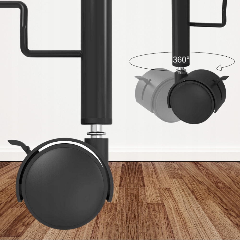 MOBILNA SZAFKA SOLIDNY REGAŁ STOLIK NA KÓŁKACH PRZENOŚNY Z BLOKADĄ METAL Materiał metal
