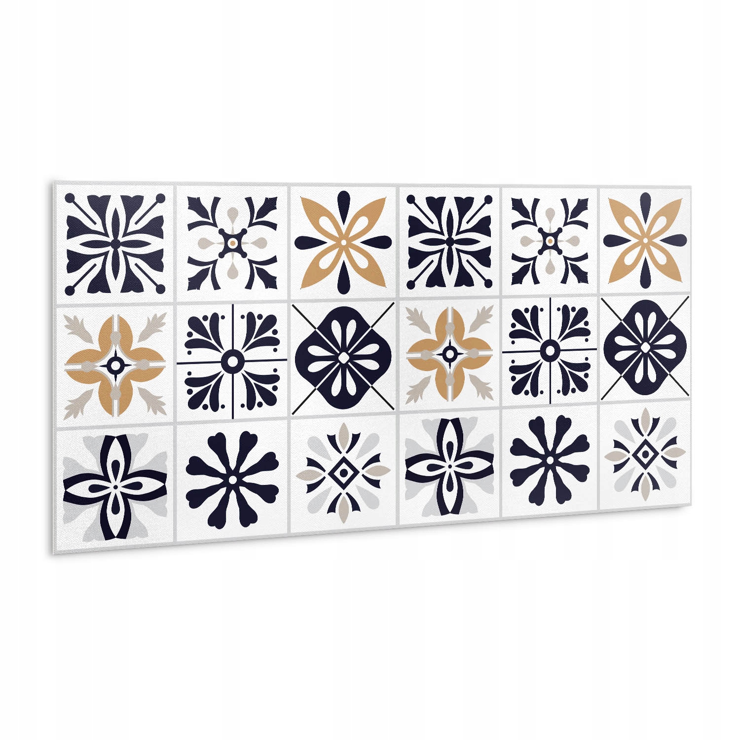Samolepicí panel s grafikou do jídelny z Pvc Estetická mozaika 100 x 50 cm