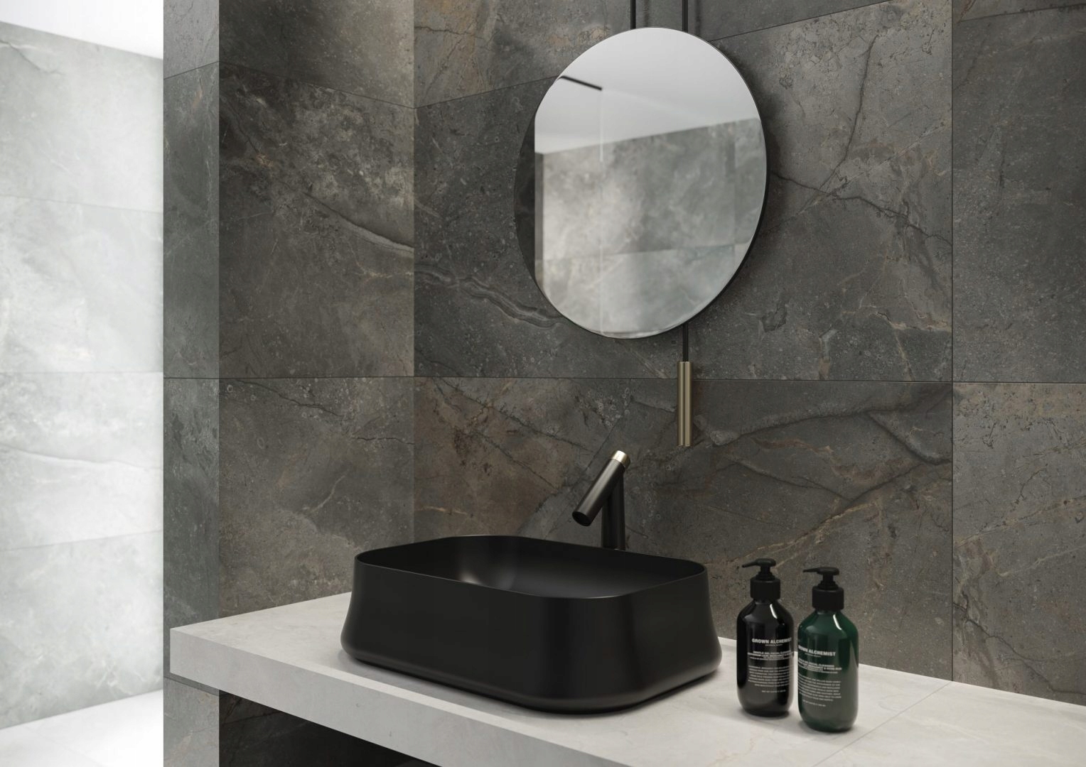 POGRUBIONY marmurowy gres mrozoodporny 60x60 TANIO Typ gres