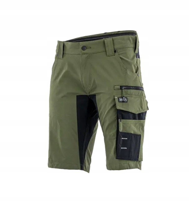 Krótkie Spodenki Robocze Szorty Motionflex Sara r. XL oliwka