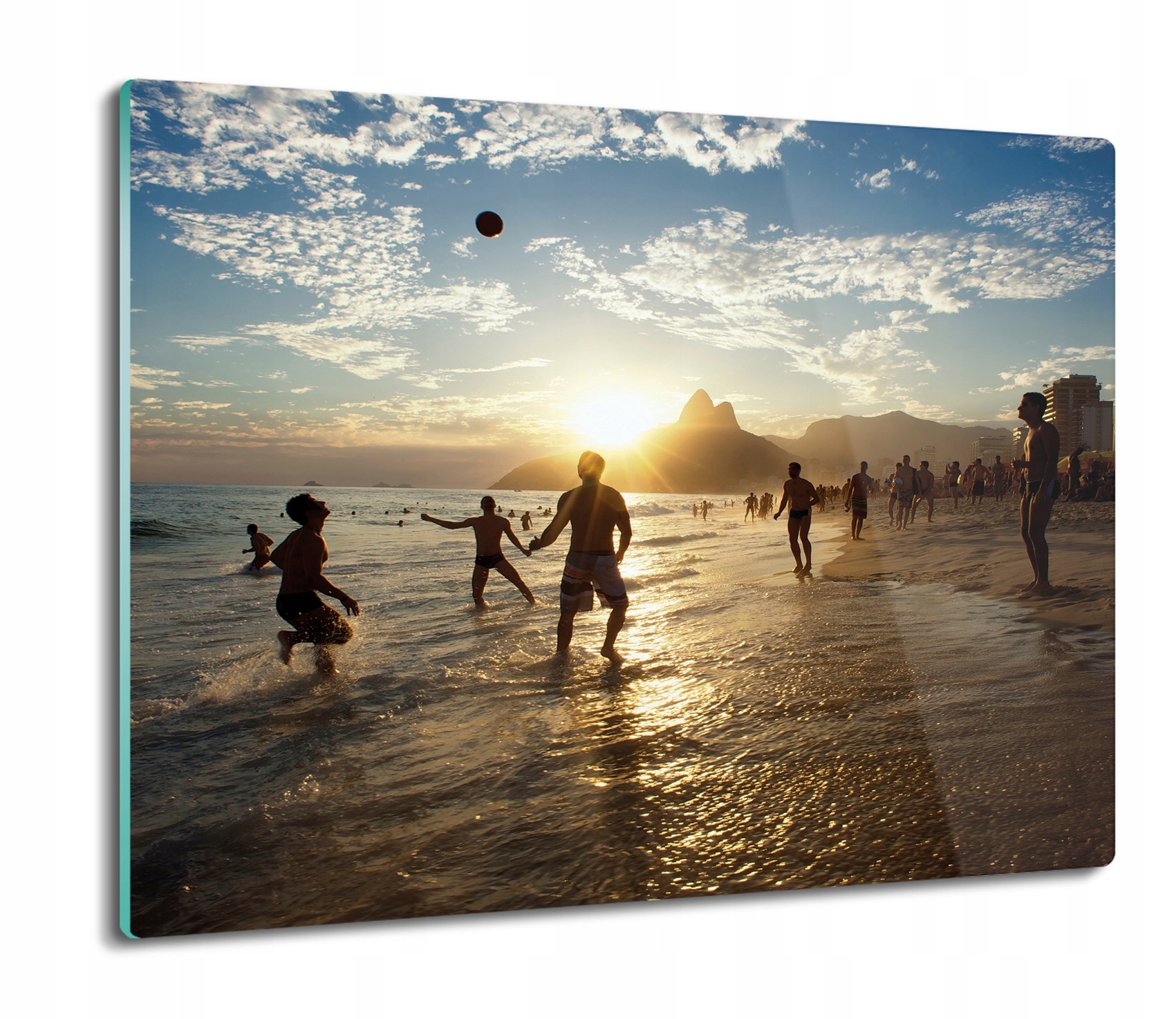 

Plaża znajomi sport 60x52 deska kuchenna szklana