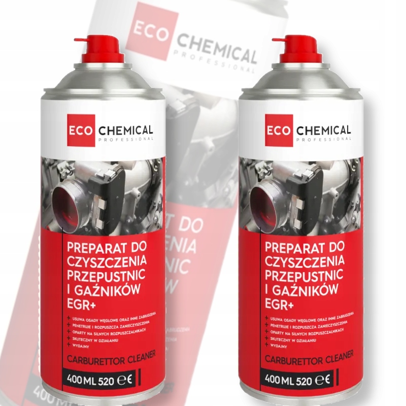 Zmywacz Środek Do Czyszczenia Przepustnic Gaźników Egr Ecochemical 400ML