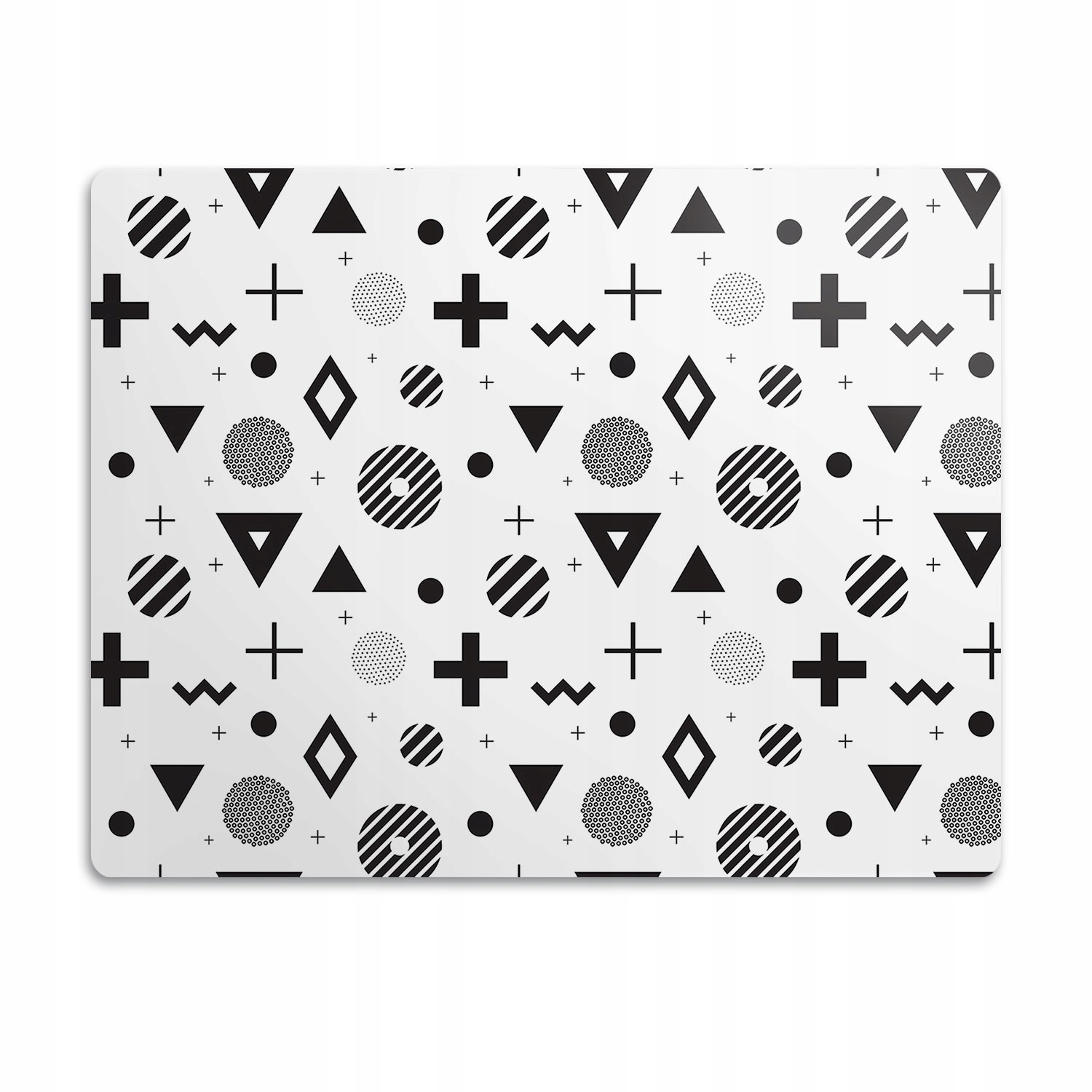 Levně Ochranná podložka pod záchod Geometrické vzory 90x60